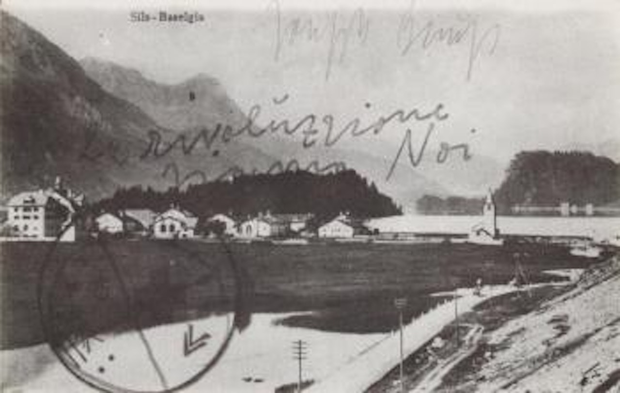 Sils-Baselgia. Karte by Joseph Beuys
