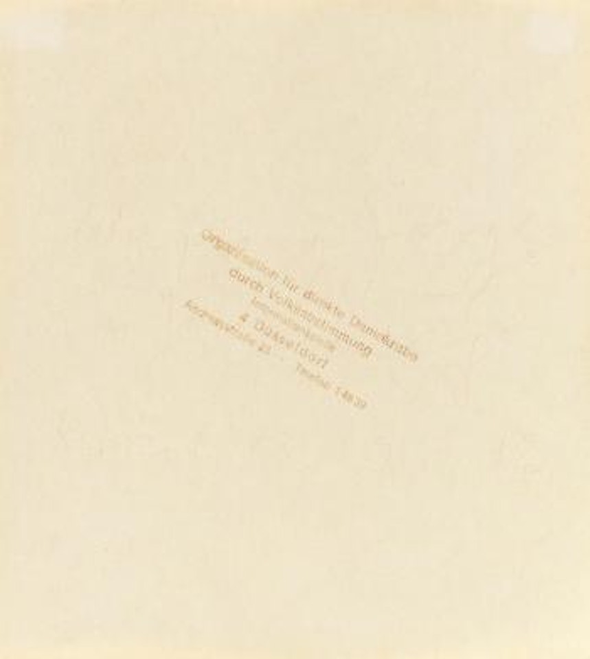 Organisation für direkte Demokratie durch Volksabstimmung, Informationsstelle by Joseph Beuys