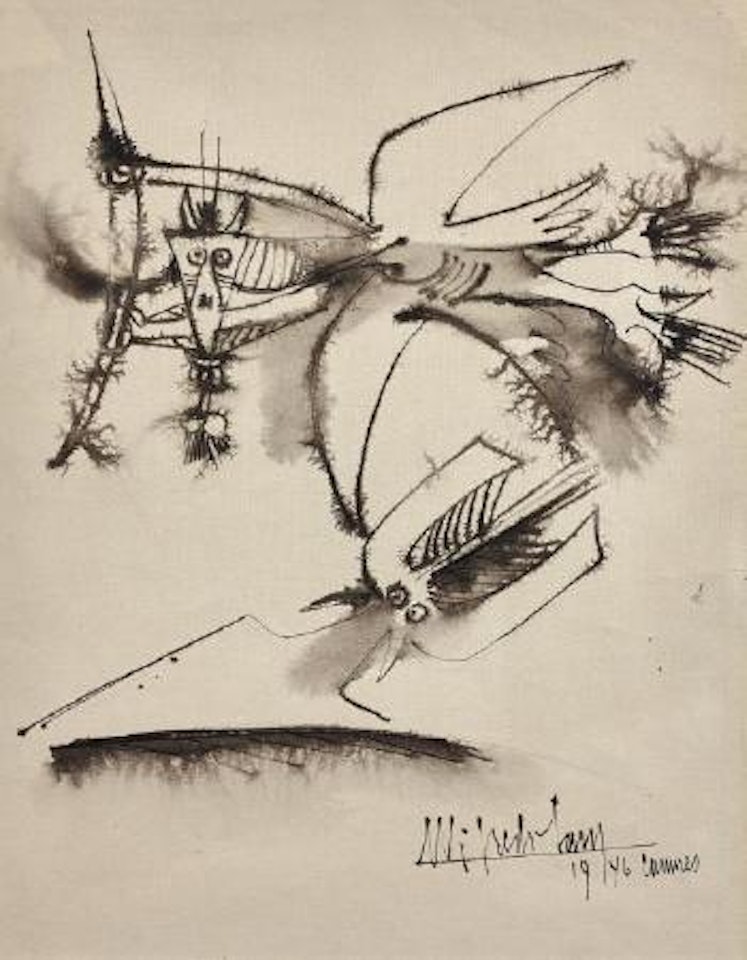 Composition by Wifredo Lam