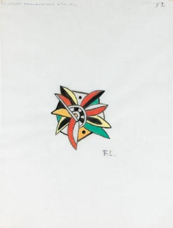 Peinture monumentale no. 6 bis by Fernand Leger