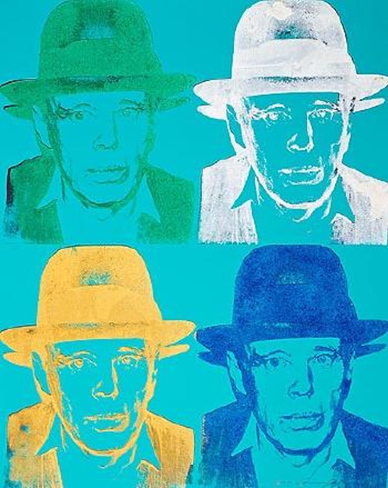 Joseph Beuys by Andy Warhol