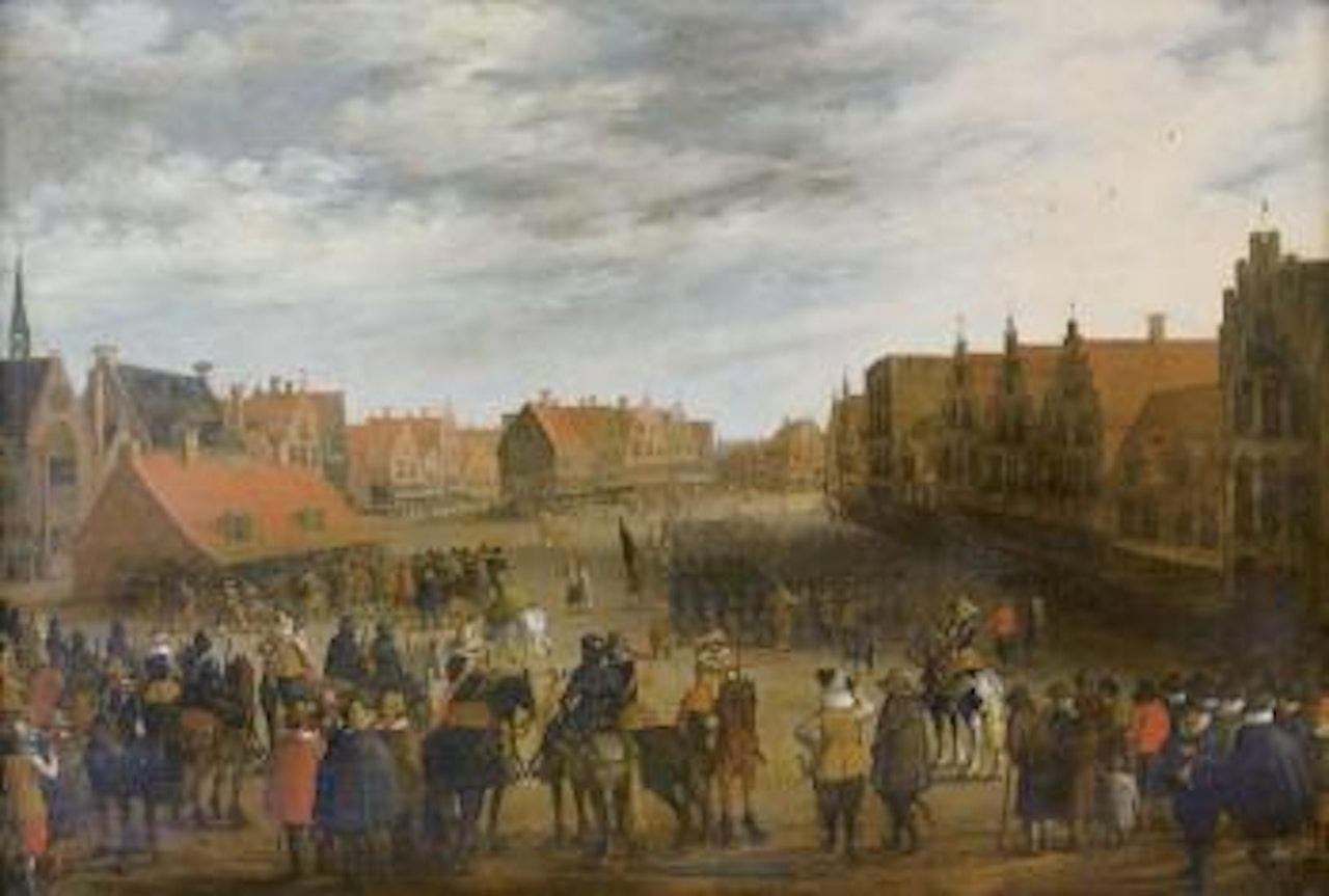 Le Prince Maurice d'Orange à Utrecht le 31 Juillet 1618 by Joost Cornelisz Droochsloot