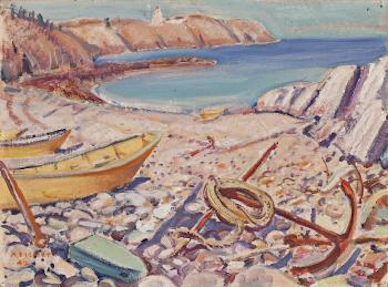 Beach in New Brunswick by Arthur Lismer