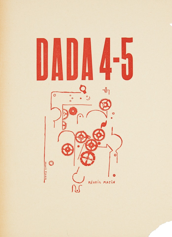 Dada 4 - 5 / Réveil Matin by Francis Picabia