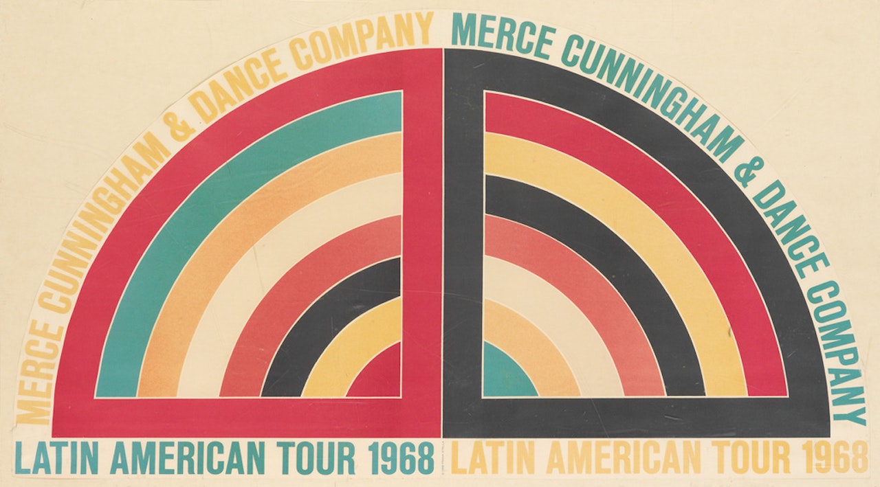 Merce Cunningham & Dance Company / Latin American Tour by Frank Stella