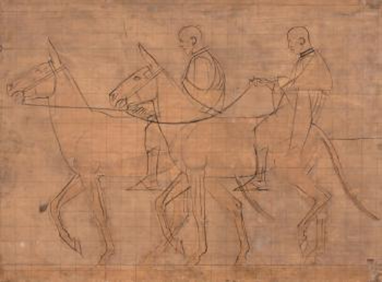 Muletiers by Bernard Boutet de Monvel