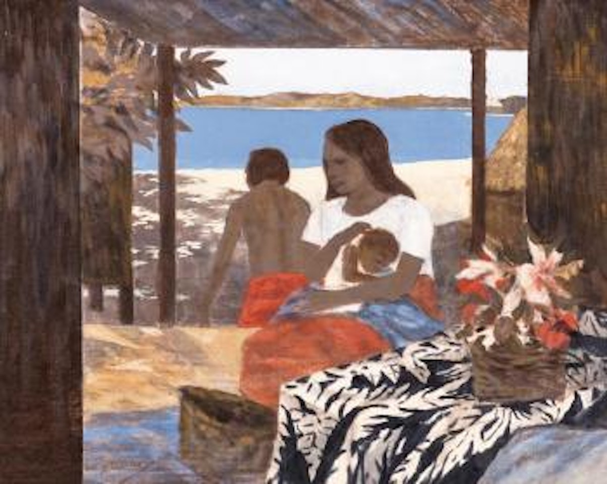 Mother and child by Ray Austin Crooke