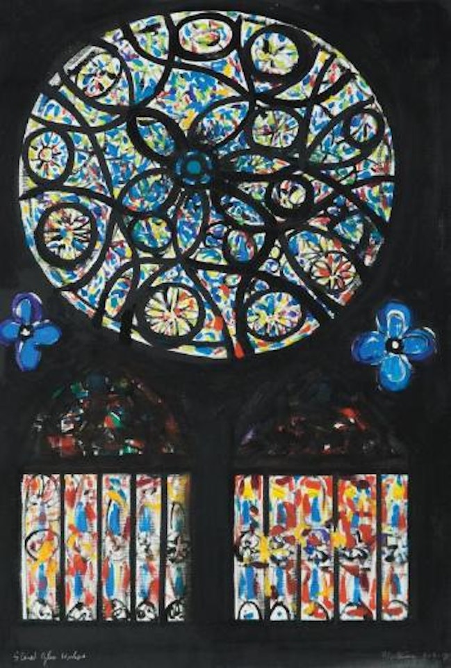 Stained glass window by Charles Blackman