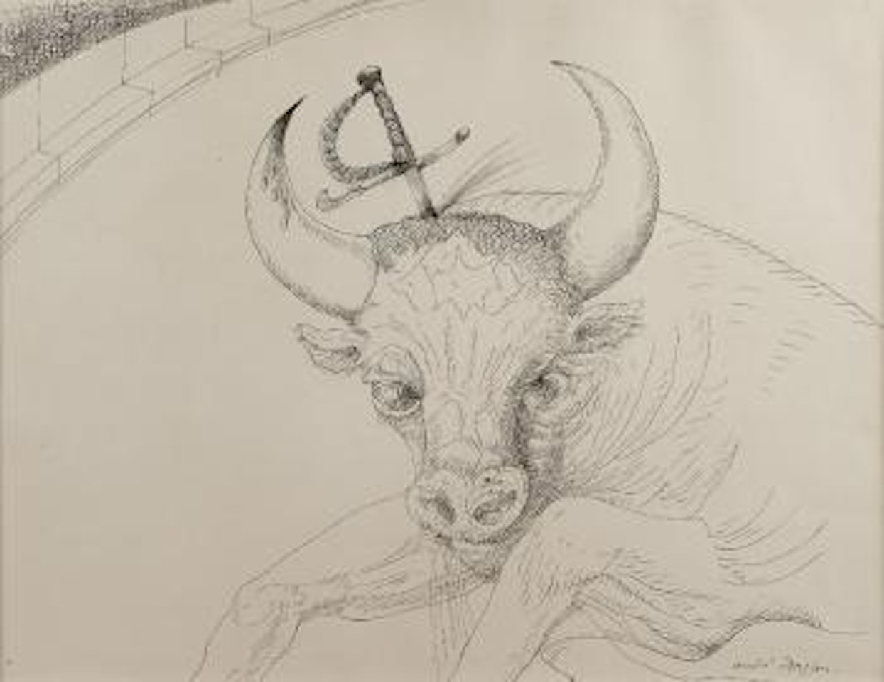Estocade by André Masson