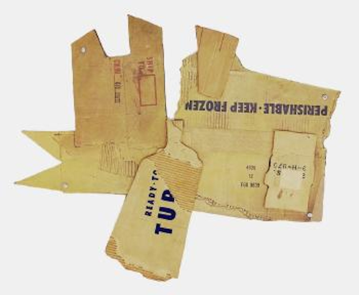 Cardbird #5 by Robert Rauschenberg