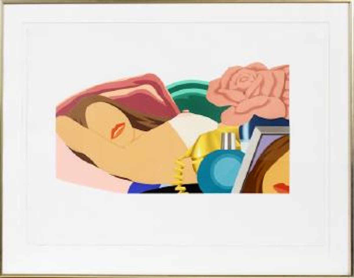 Bedroom face by Tom Wesselmann