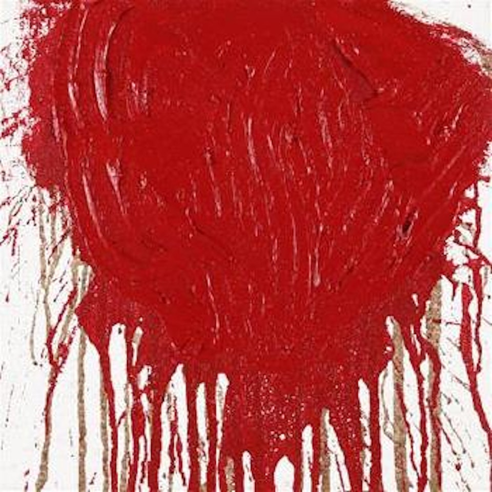 Schüttbild by Hermann Nitsch