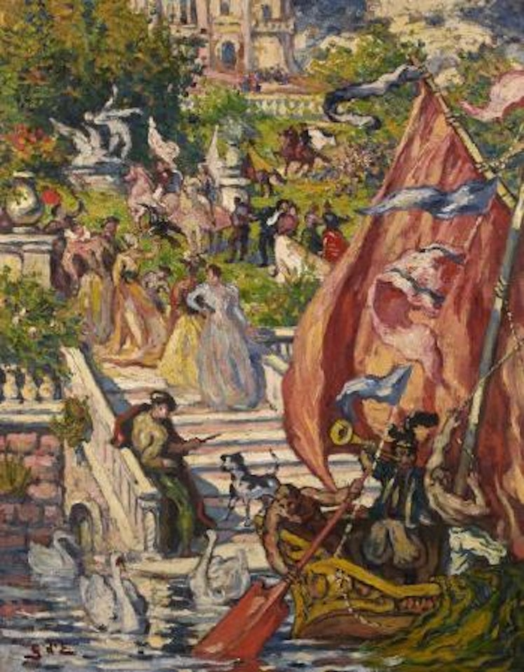 Le carnaval by Georges d’Espagnat