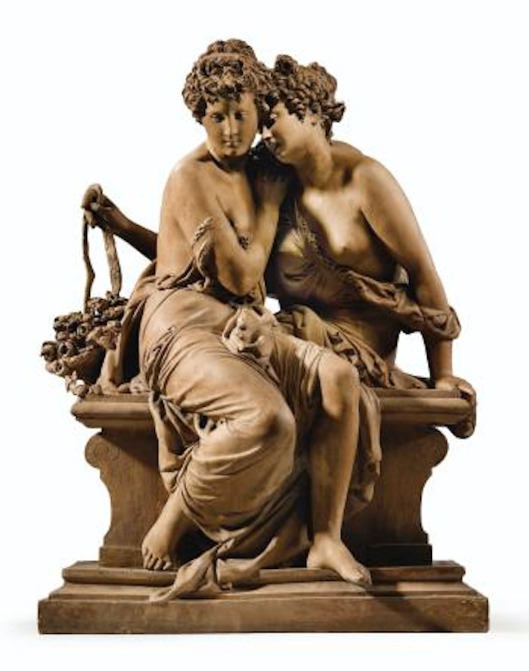 La Confidence by Albert-Ernest Carrier-Belleuse