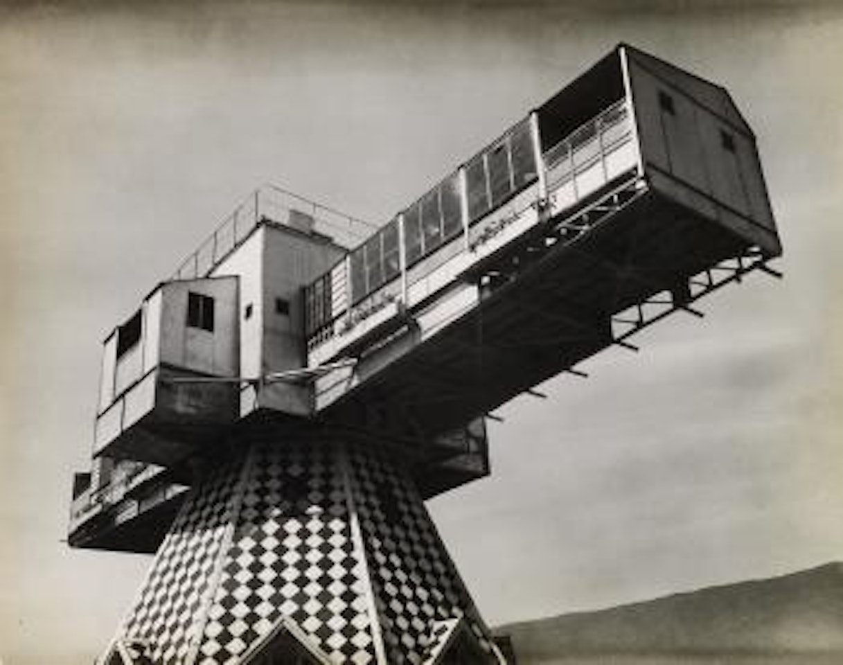 Modernist composition (Aix-les-Bains, France) by André Kertész