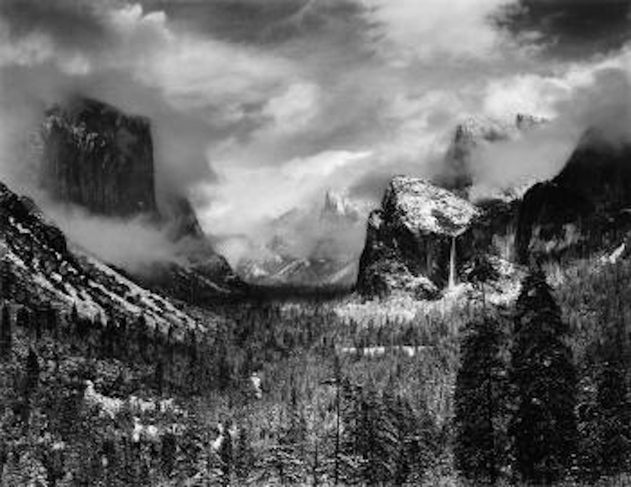 Clearing Winter Storm by Ansel Adams