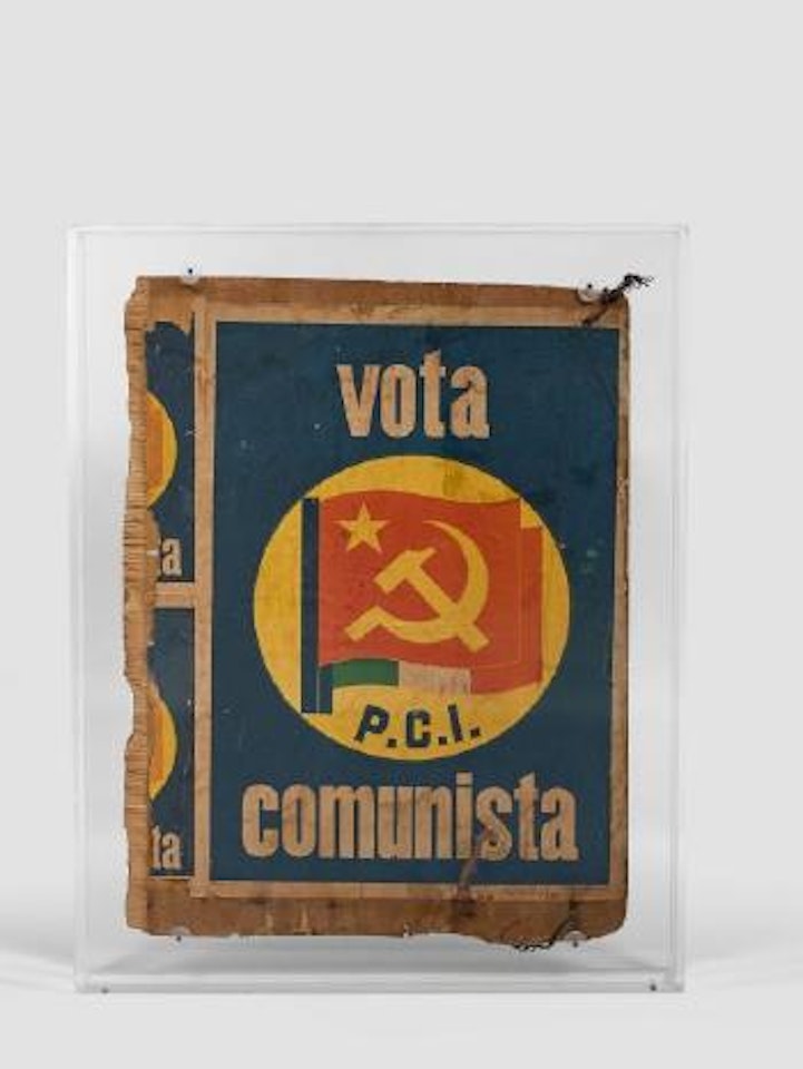 Vota comunista by Mimmo Rotella