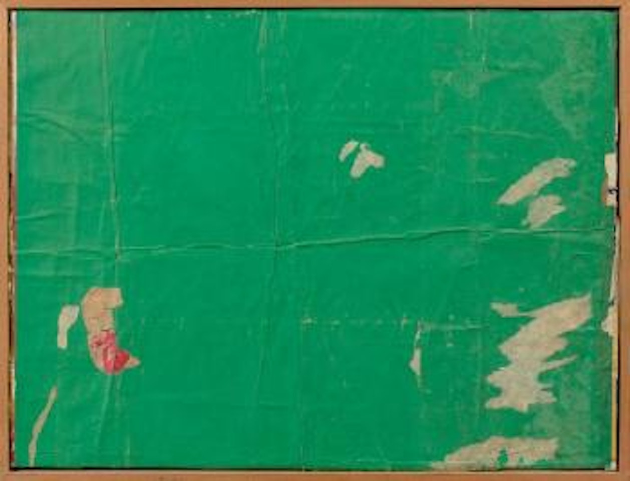 La petite verte by Raymond Hains