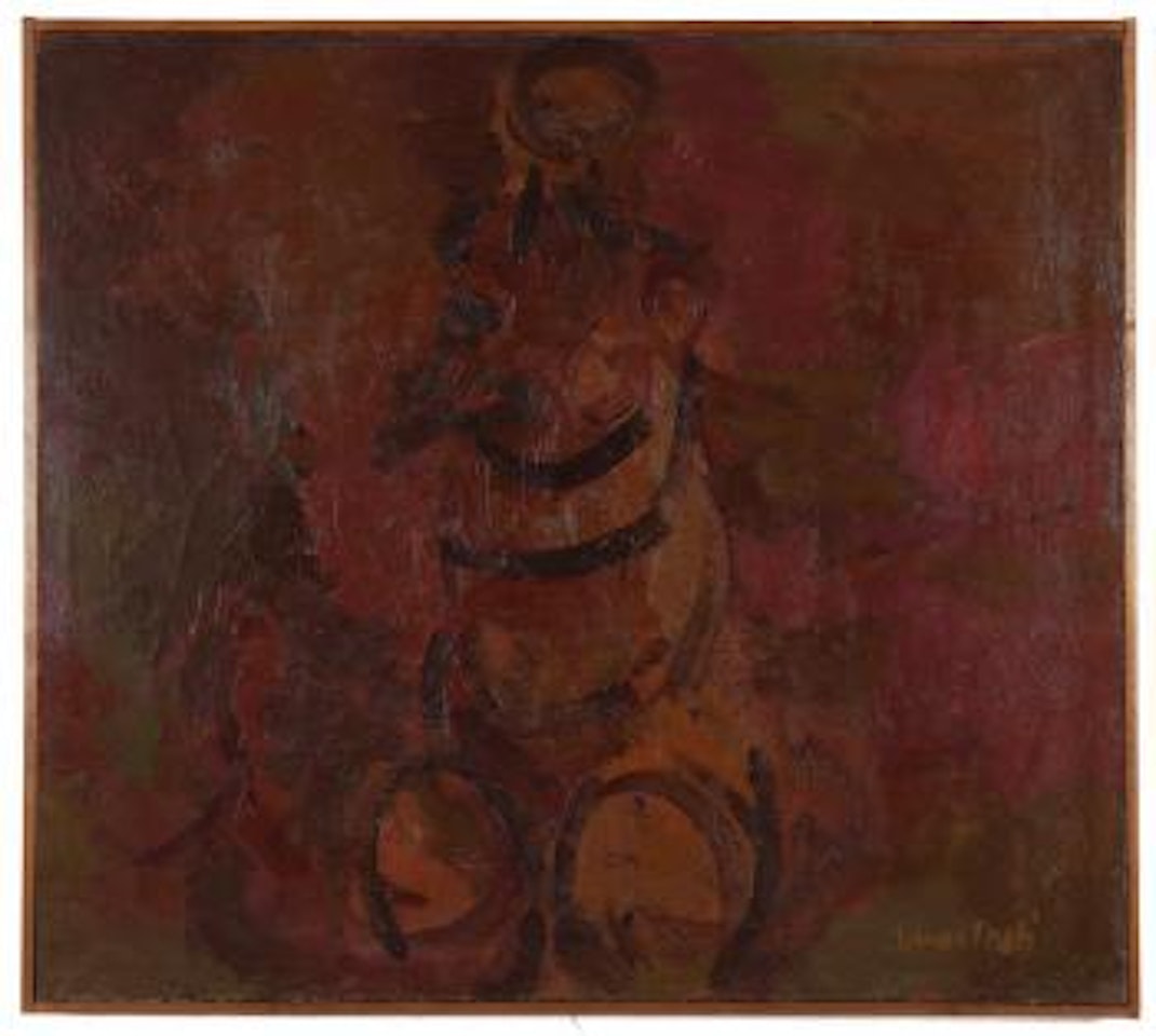Study for nude by Ennio Morlotti