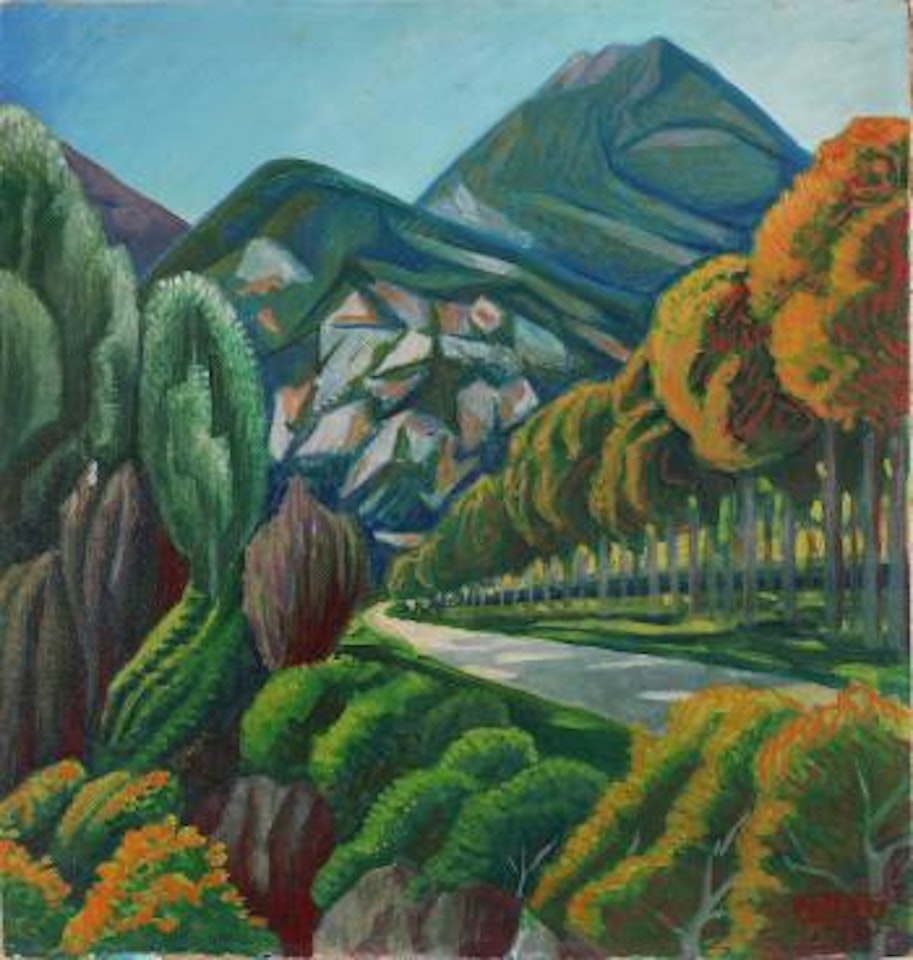 Street in Versilia by Gerardo Dottori