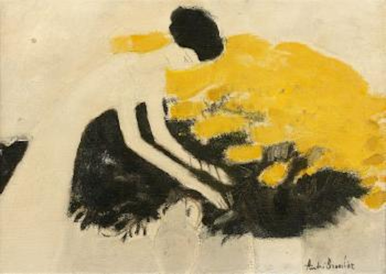 La dame blanche by André Brasilier