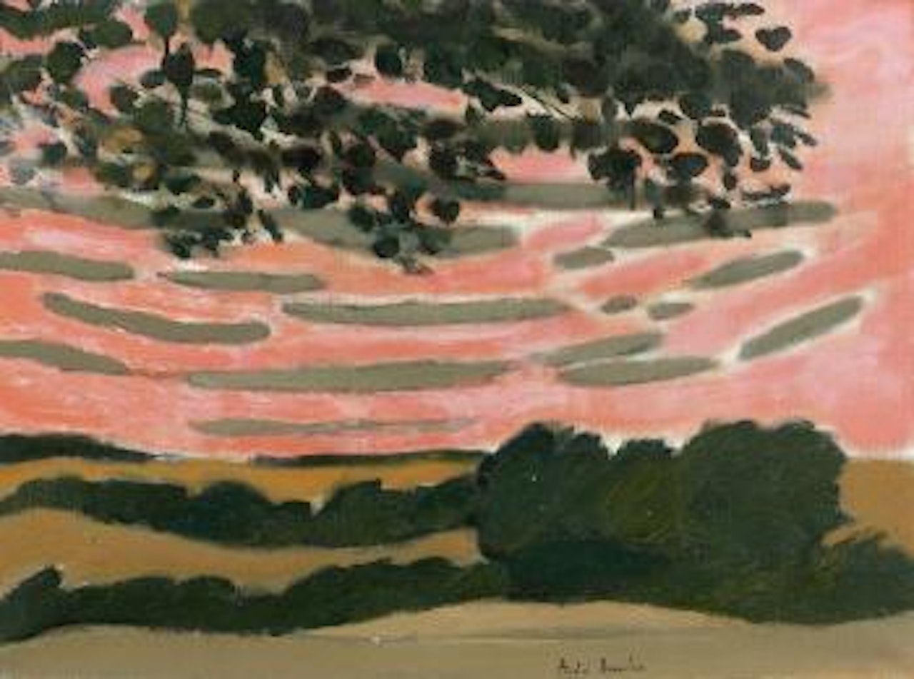 Soir d'été à Loupeigne by André Brasilier