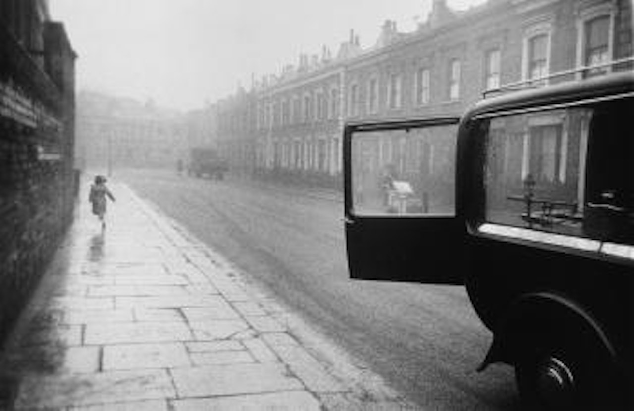 Hearse, London by Robert Frank