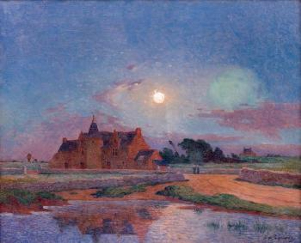 Kervaudu au clair de lune, Le Croisic by Ferdinand du Puigaudeau
