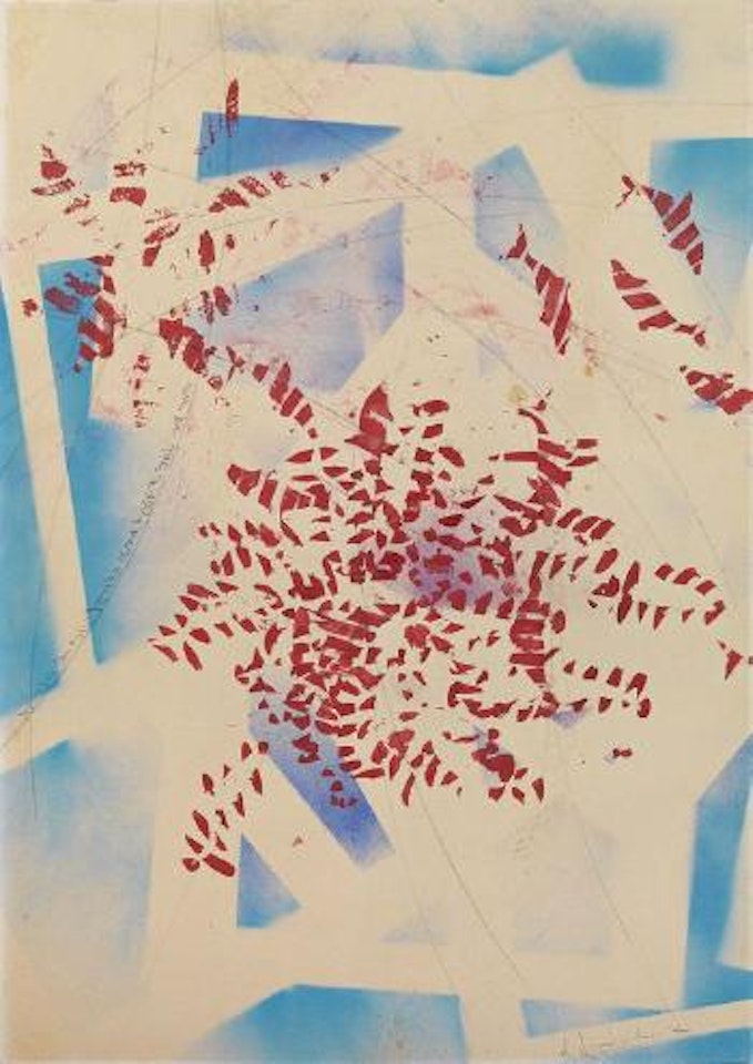 Senza titolo (Uno dei tre quadri muti senza scrittura) by Alighiero Boetti