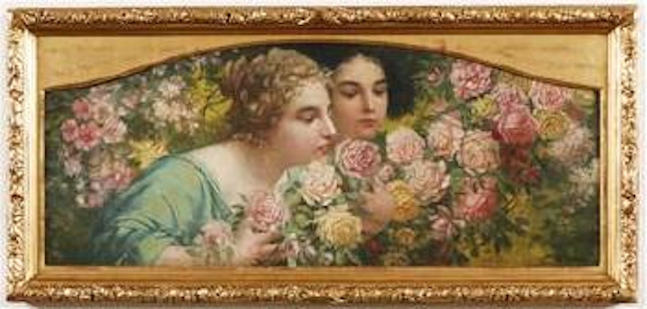 Rosenmädchen by Hans Zatzka