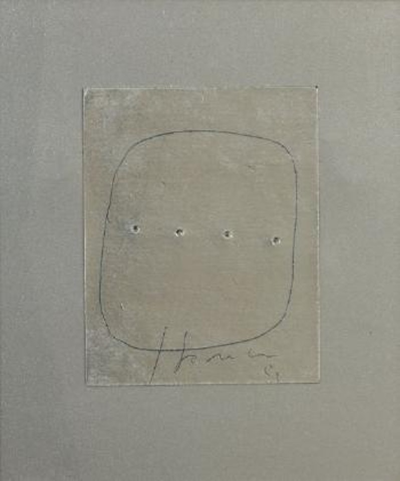 Concetto spaziale by Lucio Fontana