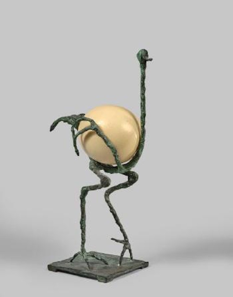 L'autruche by Diego Giacometti