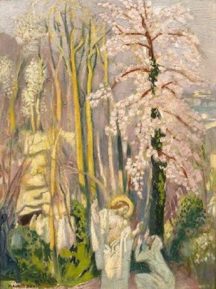 Matin de Pâques, aux grands arbres by Maurice Denis