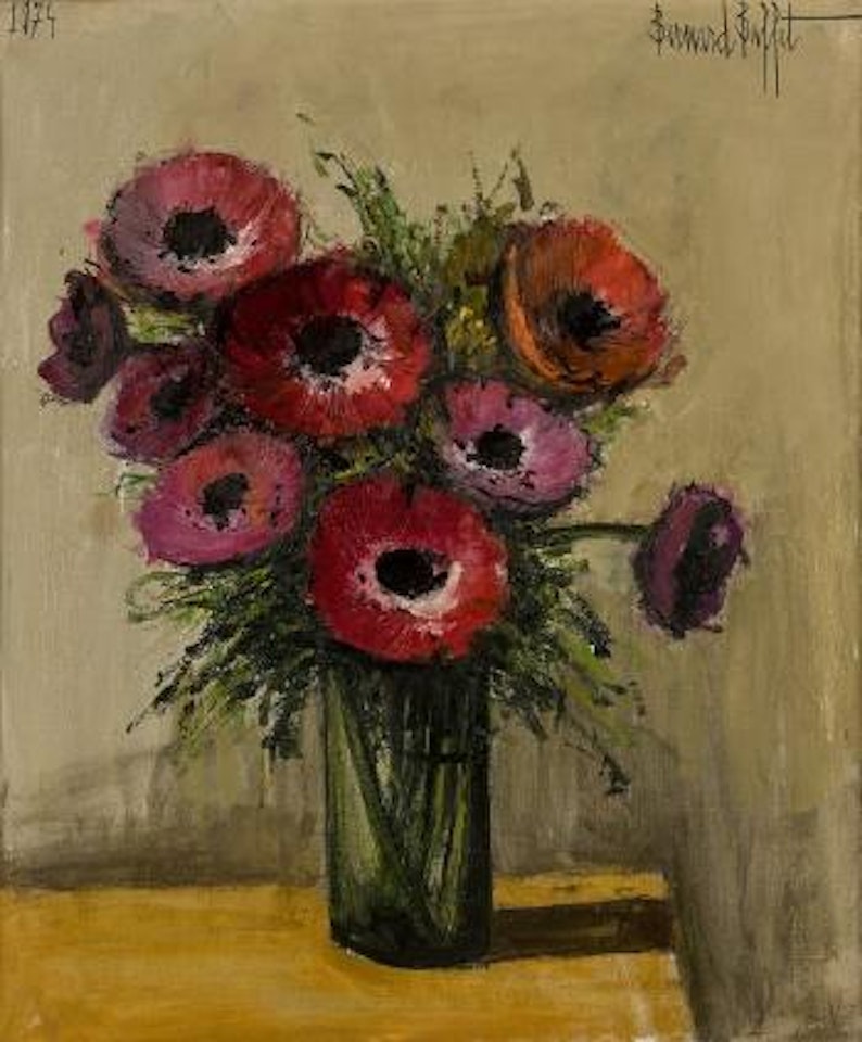 Anémones by Bernard Buffet