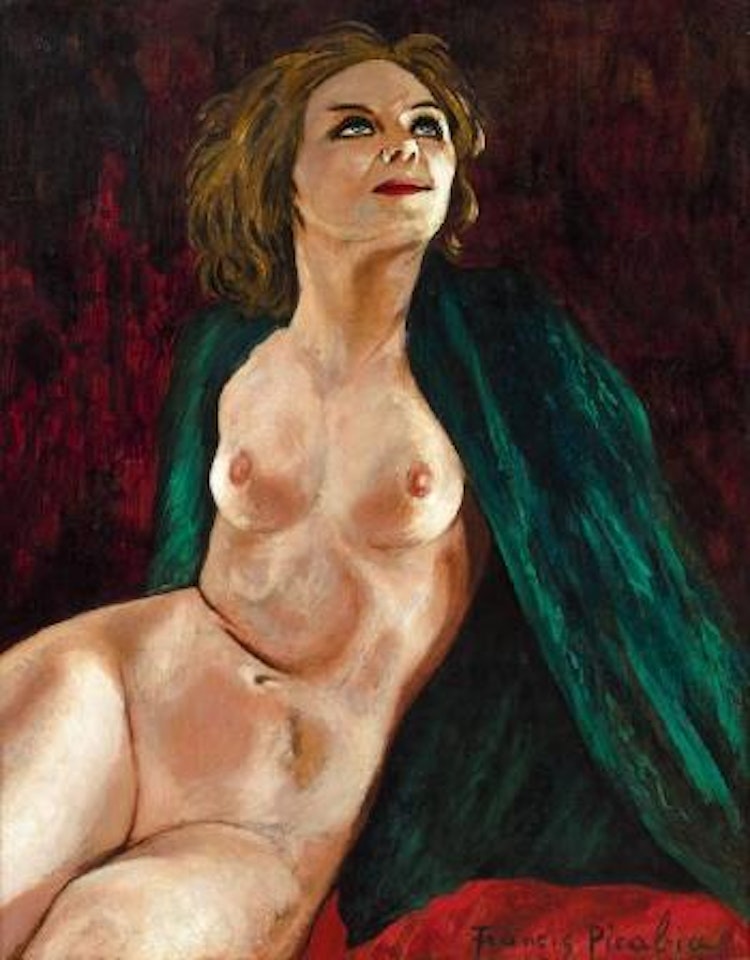 Sans titre (Femme au châle vert) by Francis Picabia