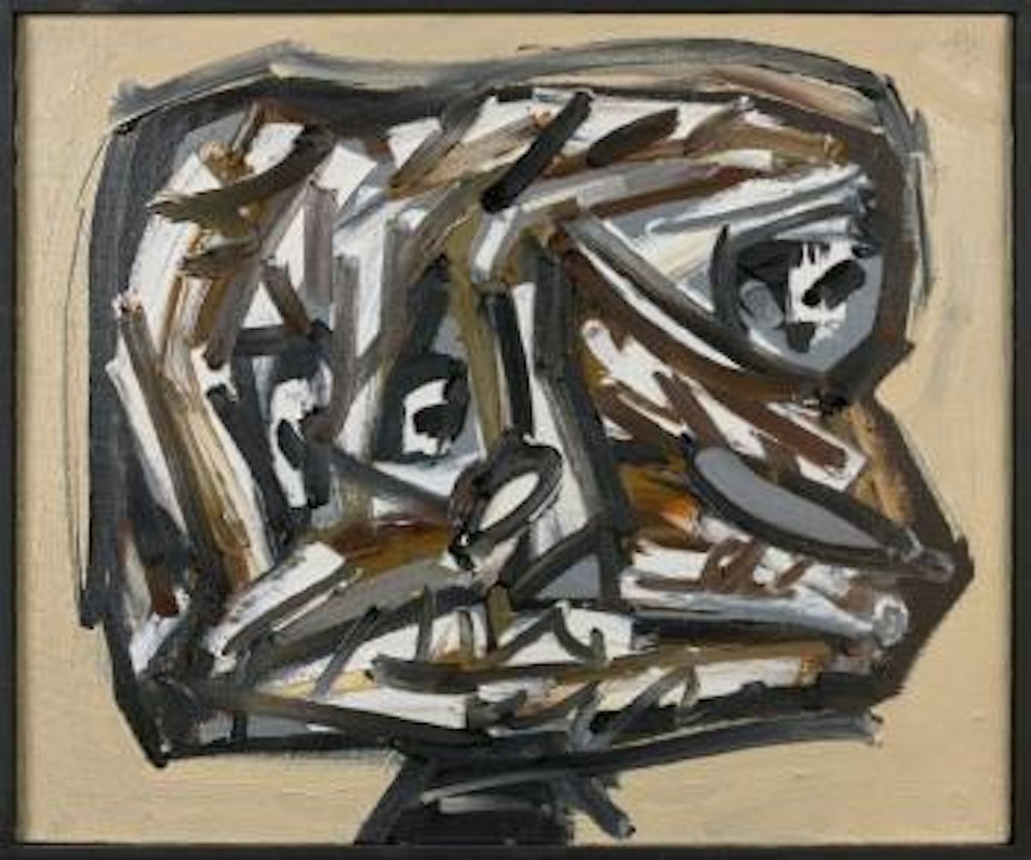 Autoportrait no 1 by Antonio Saura