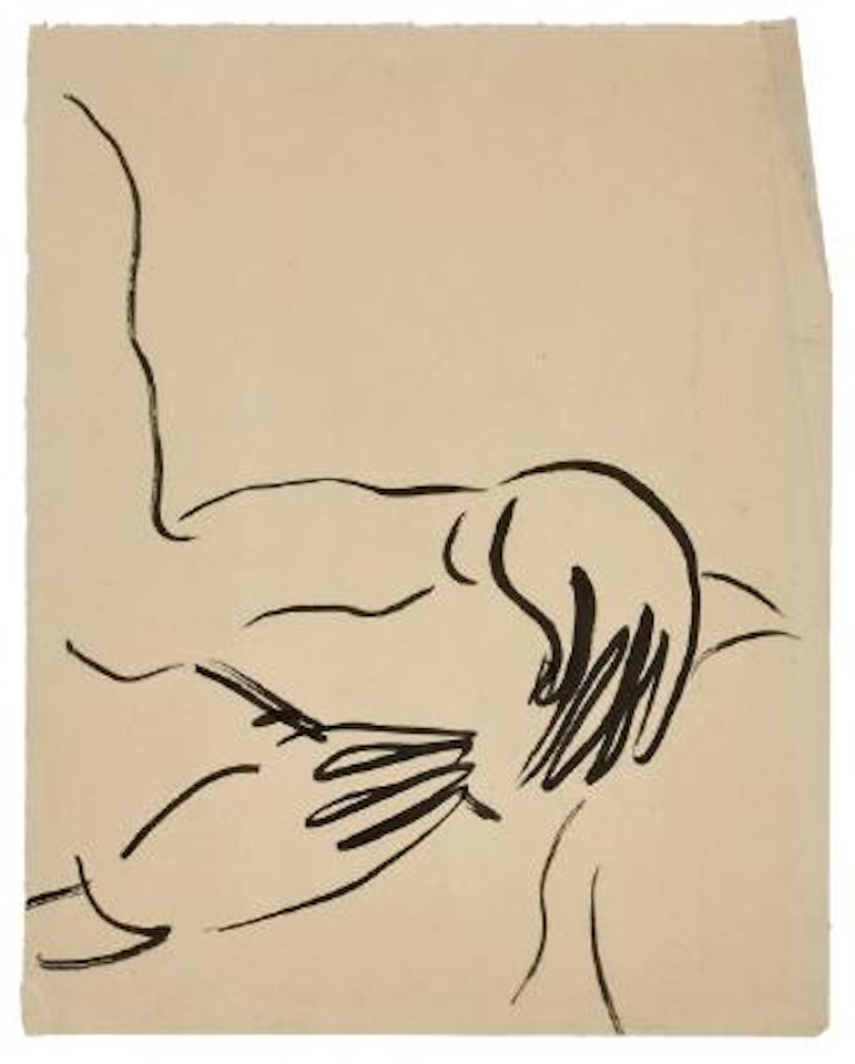 Mains dessinant by Sanyu