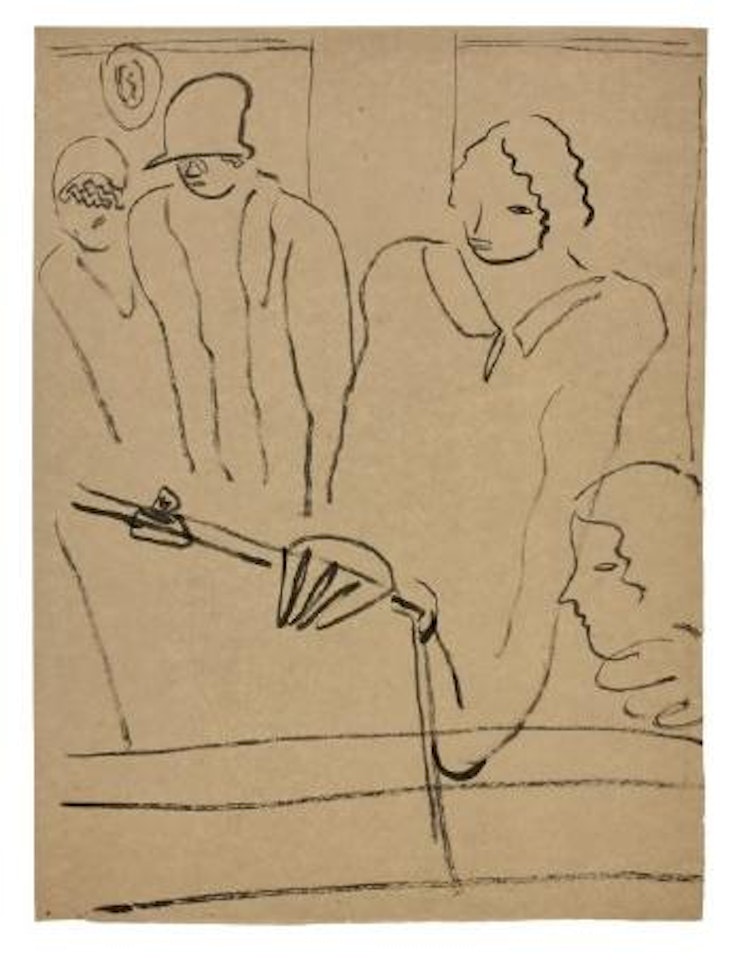 Femmes à la planche à dessin by Sanyu