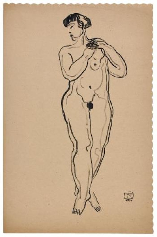 Nu debout by Sanyu