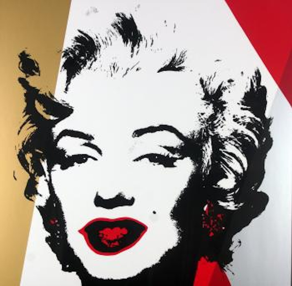 Golden Marilyn 11.37 by Andy Warhol