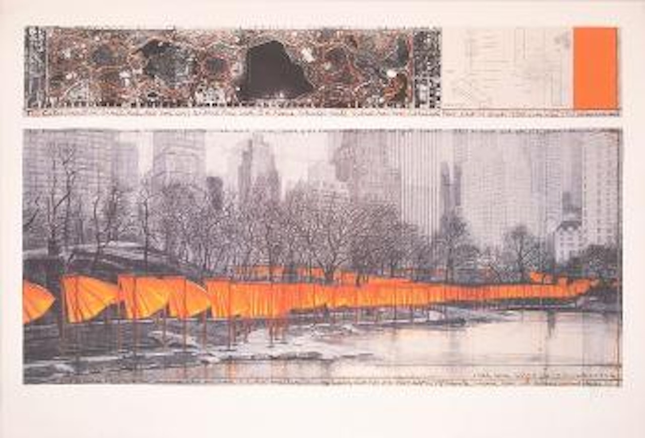 The Gates (Project for Central Park, New York City) by Christo