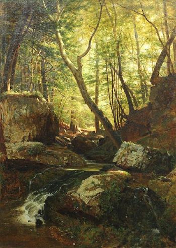 Kaatskill (Catskill) Creek by Worthington Whittredge
