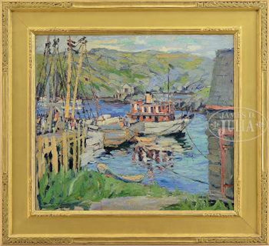 Monhegan Island dock by Hayley Lever