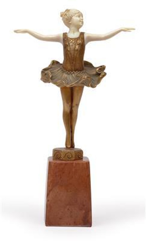 A ballerina by Ferdinand Preiss
