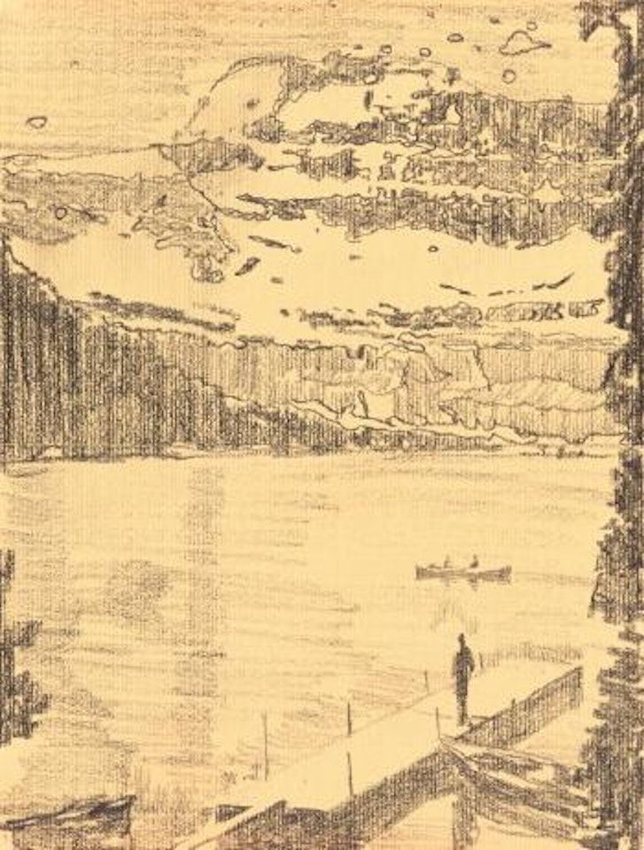 Jetty by Peter Doig