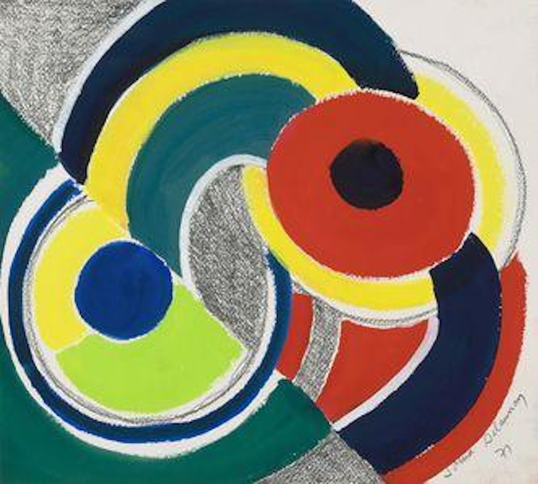 Rythme couleur by Sonia Delaunay