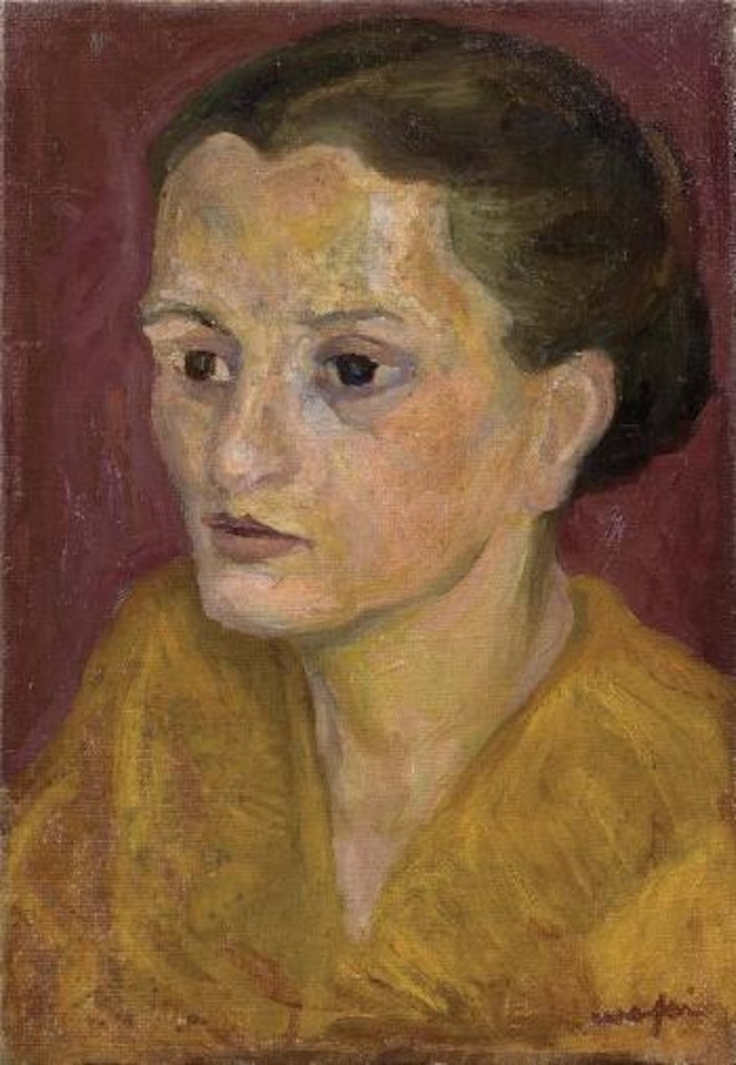 Ritratto di donna by Mario Mafai