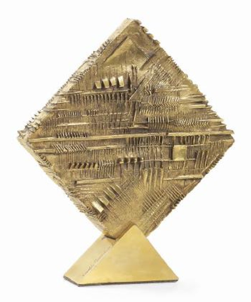 Romboide n. 1 by Arnaldo Pomodoro