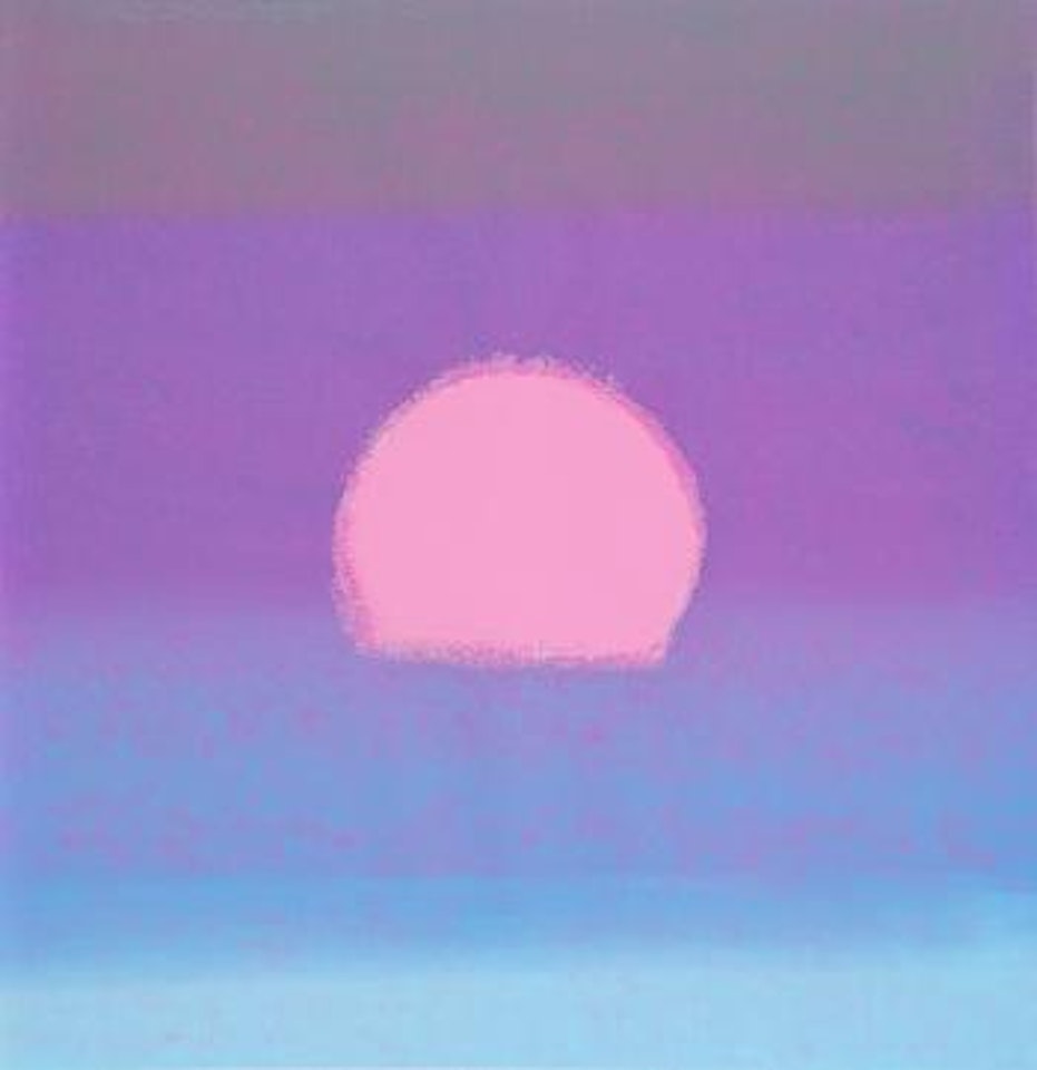 Sunset by Andy Warhol