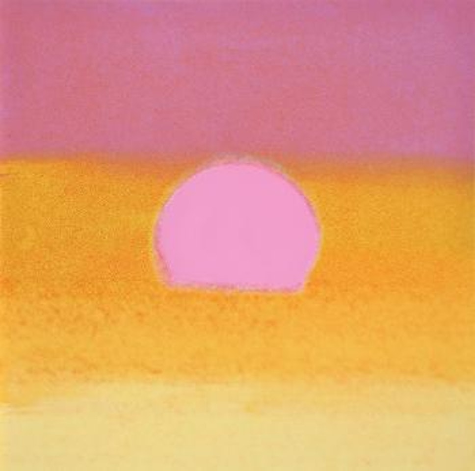 Sunset by Andy Warhol